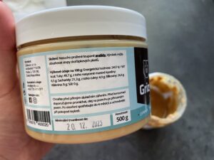 Recenze GRIZLY Arašídové máslo - složení