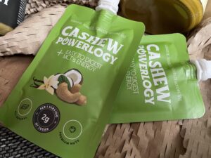 Recenze Powerlogy Cashew Cream - obsahuje kešu, kokos, MCT olej a tak dále