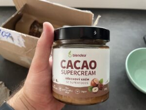 Recenze balení Blendea Cacao Supercream 300 gramů