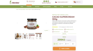 Recenze Blendea Cacao Supercream a naše zkušenost - kde koupit?