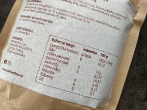Recenze Blendea Caramel Granola a nutričná neboli výživové údaje