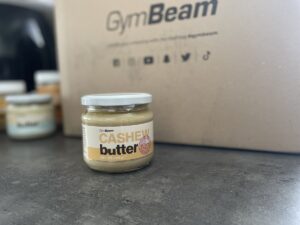 Recenze GymBeam Kešu máslo a můj test
